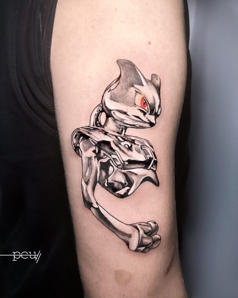 Tattoo by Peu Gaudenz — pokemon chrome