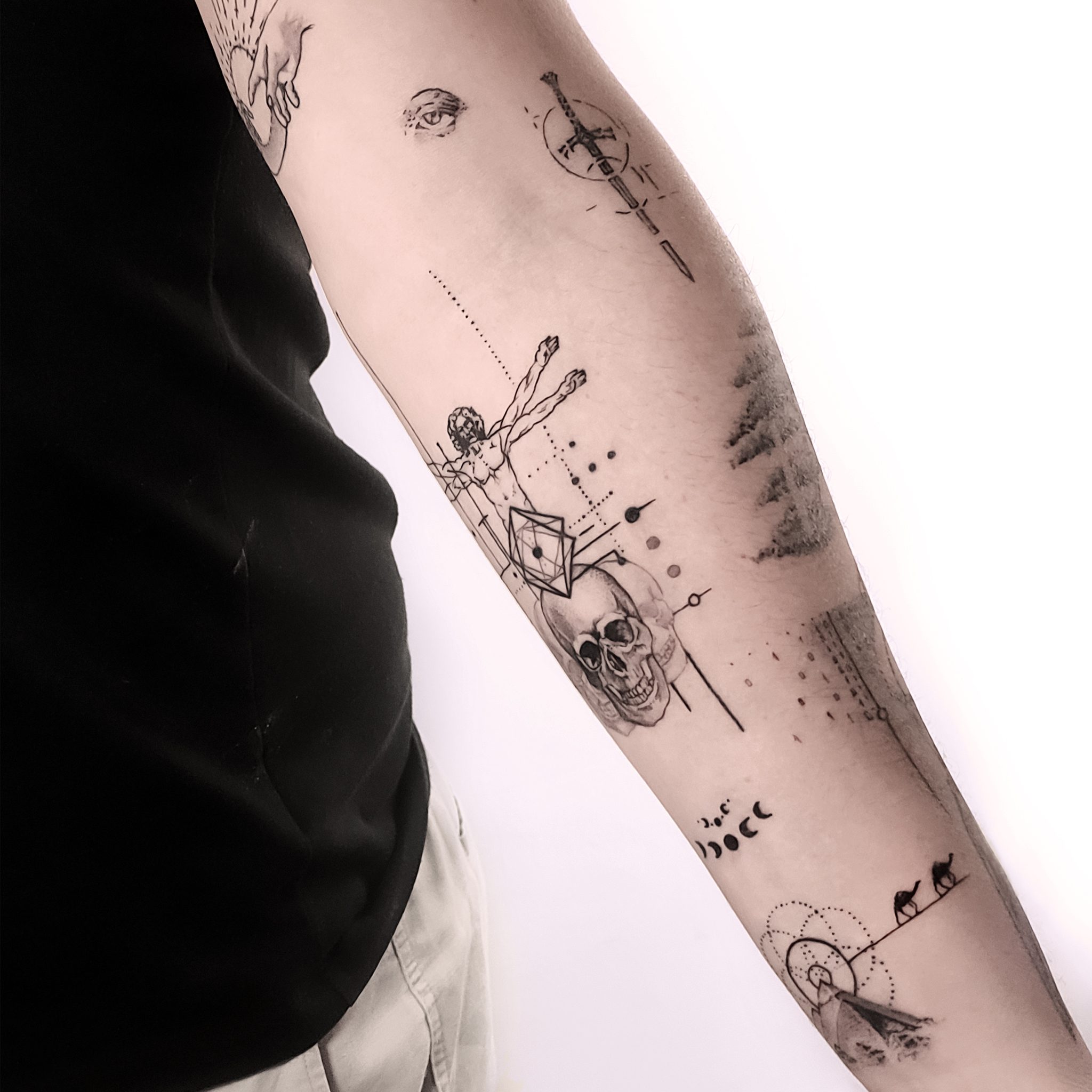 Tattoo by Peu Gaudenz — bg
